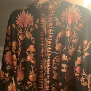 Embroidered Blazer from Nepal